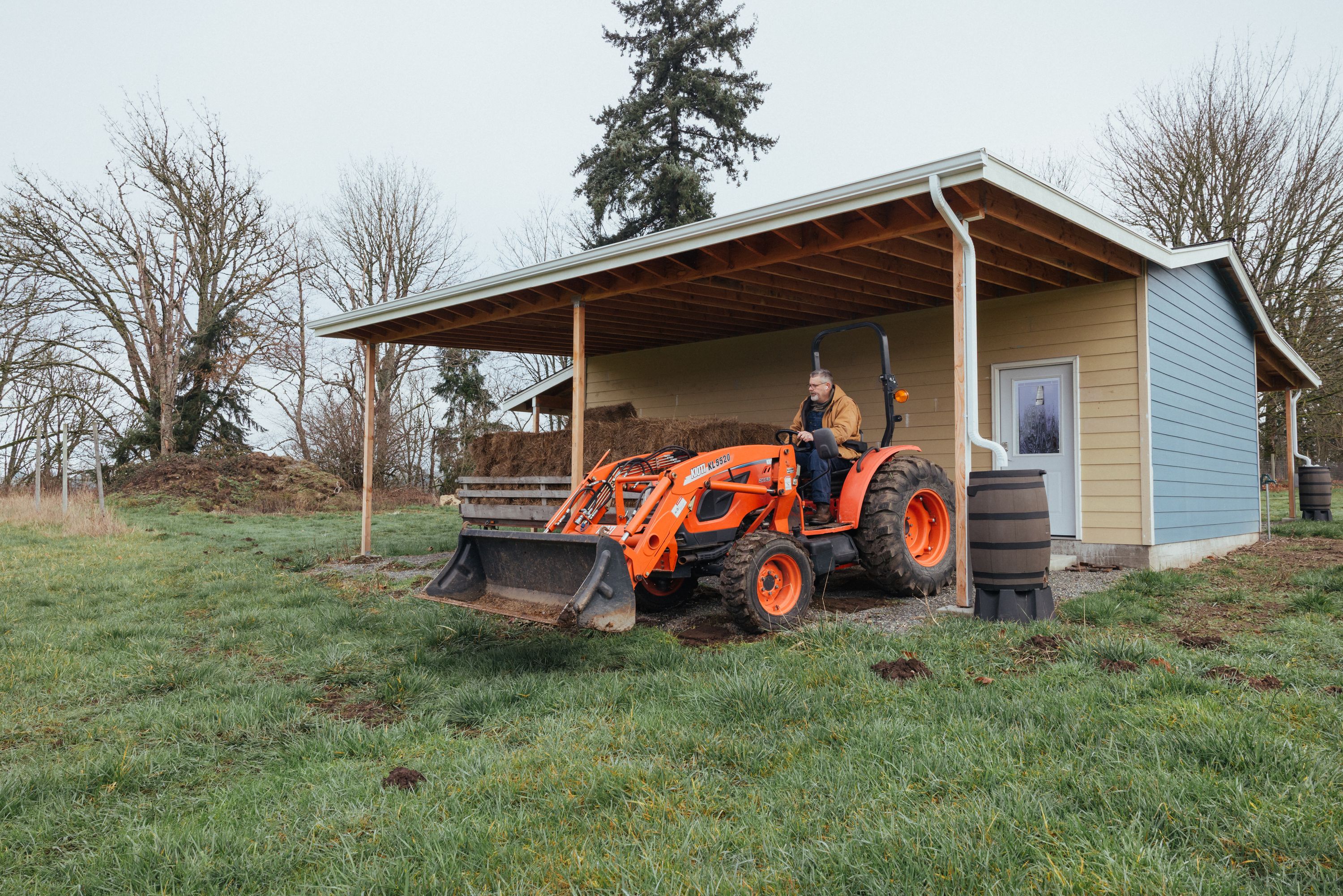 The tractor